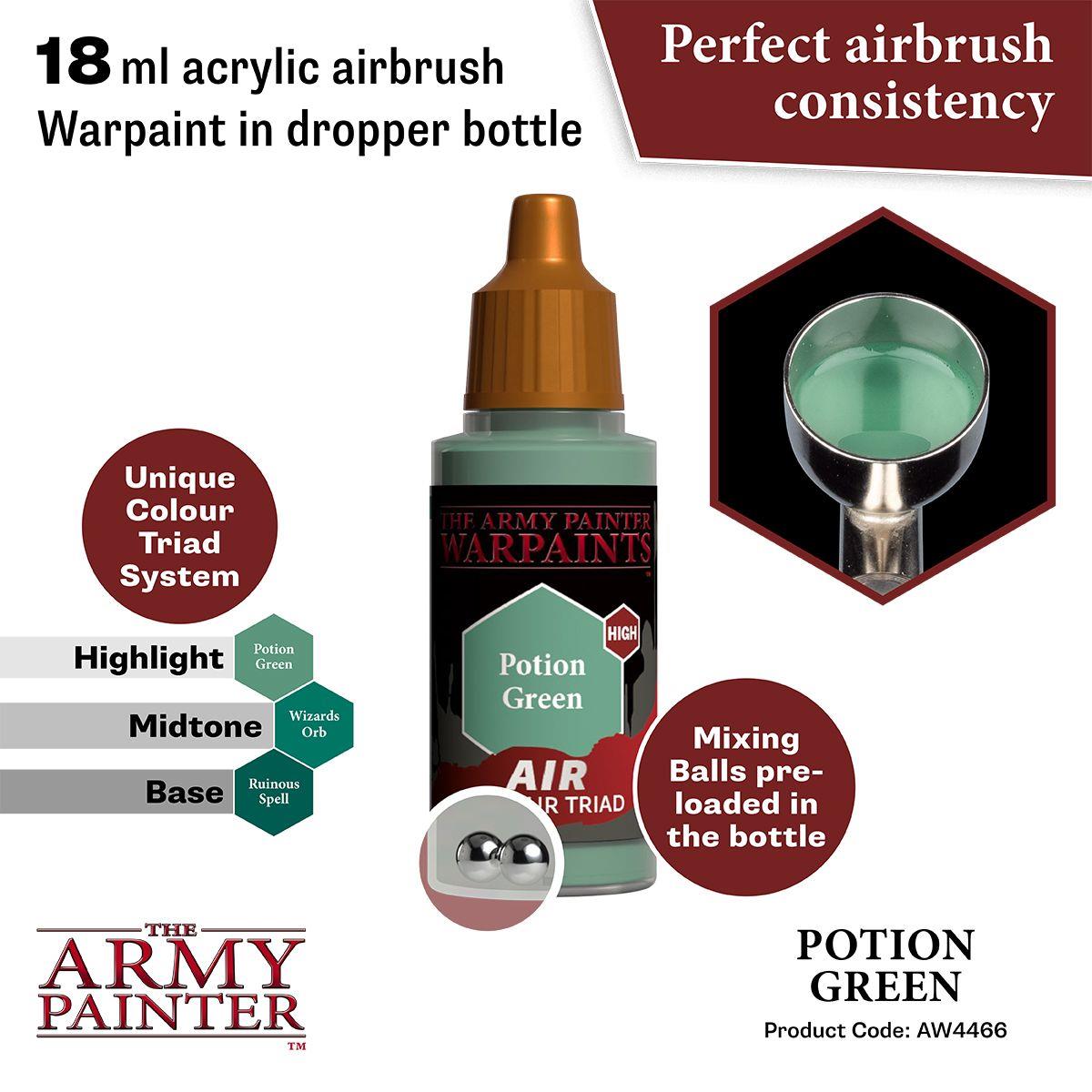 The Army Painter – Warpaints Air Potion Green – 18 ml