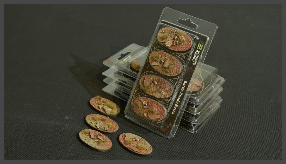 Badlands Bases Oval 60mm (x4)