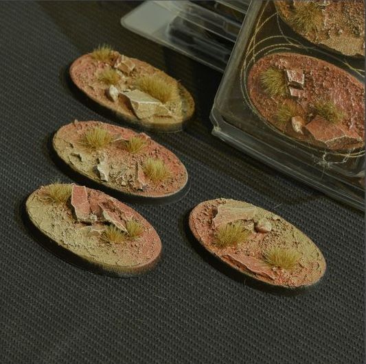 Badlands Bases Oval 60mm (x4)