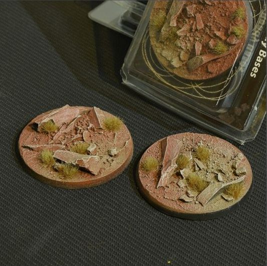 Badlands Bases Round 60mm (x2)