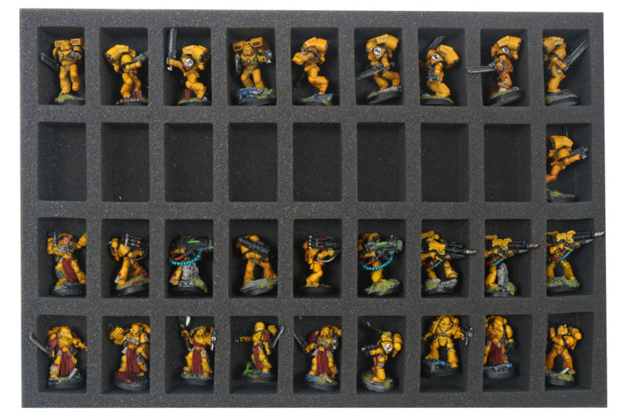 Standard Box für 36 Miniaturen auf 32mm Bases