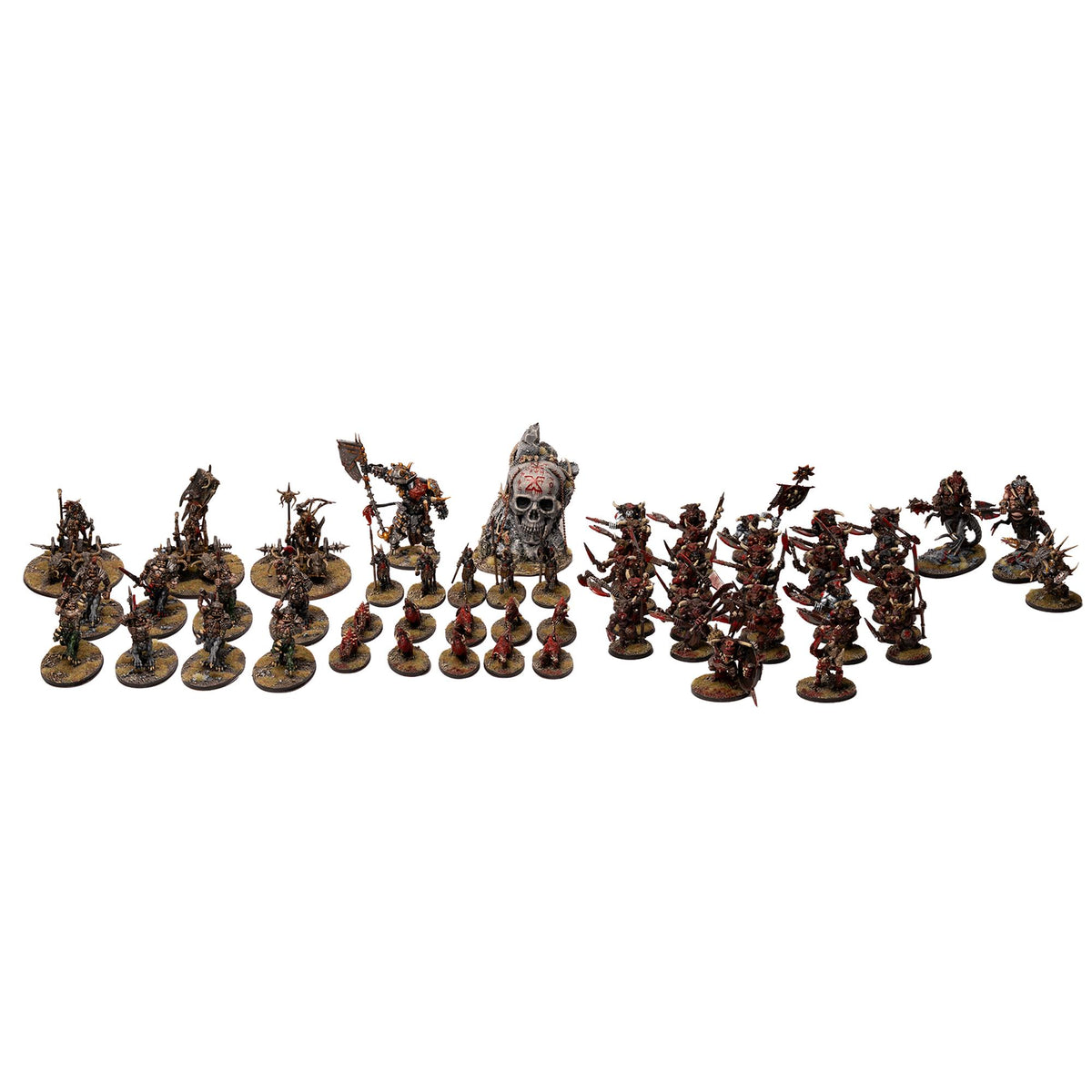 Warhammer Tiermenschen - bemalte Armee