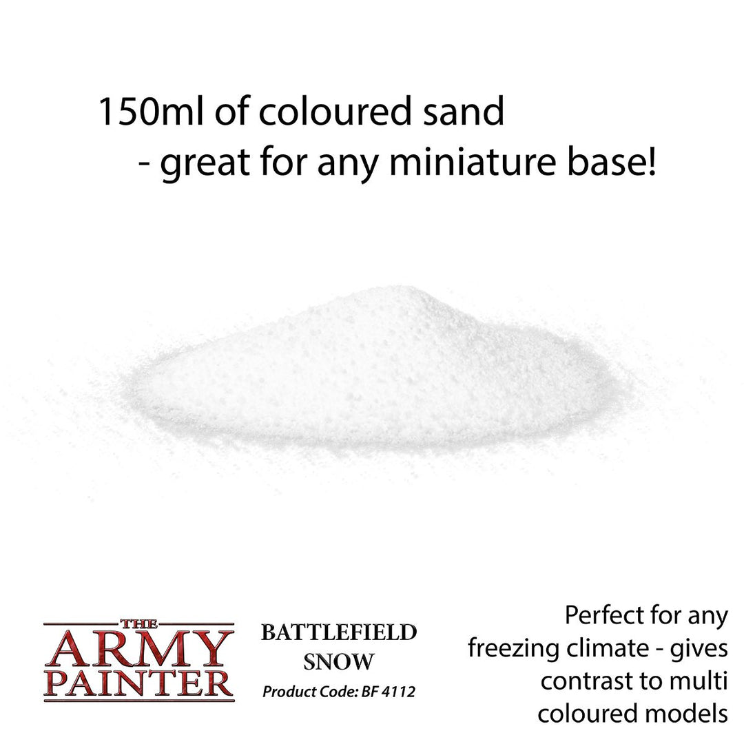 The Army Painter – Battlefields Basing Snow – 150 ml