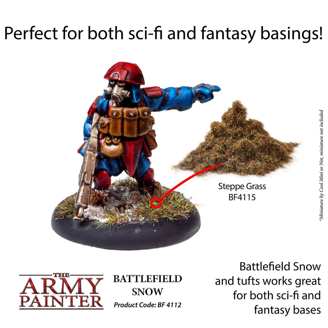 The Army Painter – Battlefields Basing Snow – 150 ml