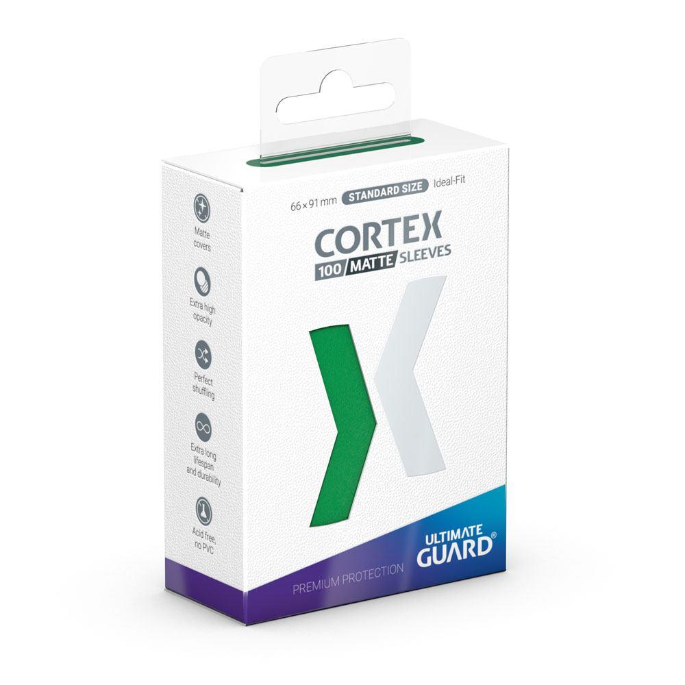 Ultimate Guard – Cortex Sleeves Standardgröße Matte Green – 100 Stück