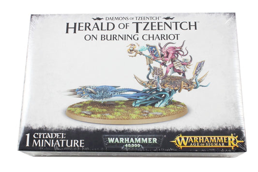 Fateskimmer, Herald of Tzeentch on Burning Chariot