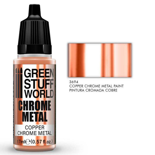 Green Stuff World – Chromfarbe – Kupfer – 17 ml
