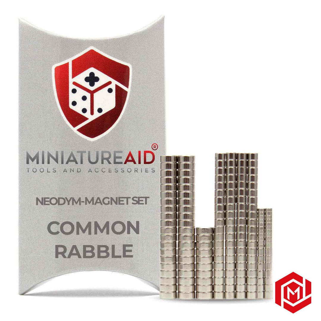 Common Rabble Neodymium Magnet Set