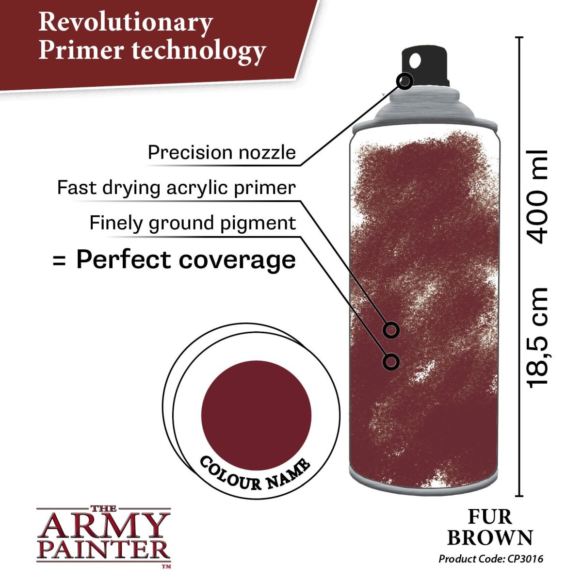 Colour Primer Fur Brown (400ml)