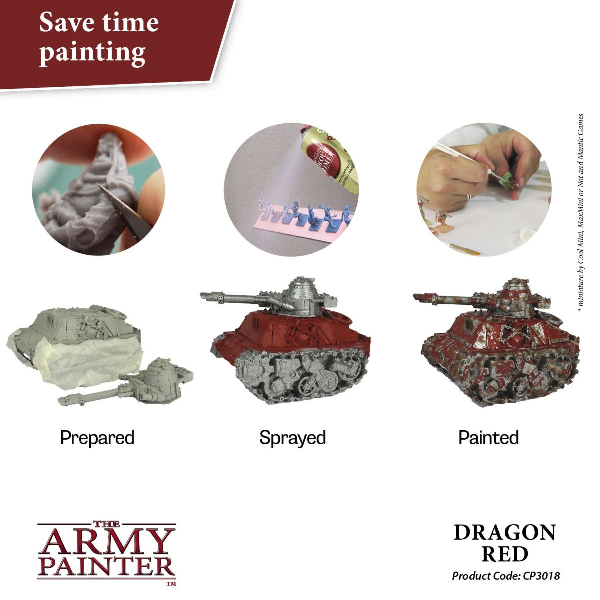 Colour Primer Dragon Red (400ml)