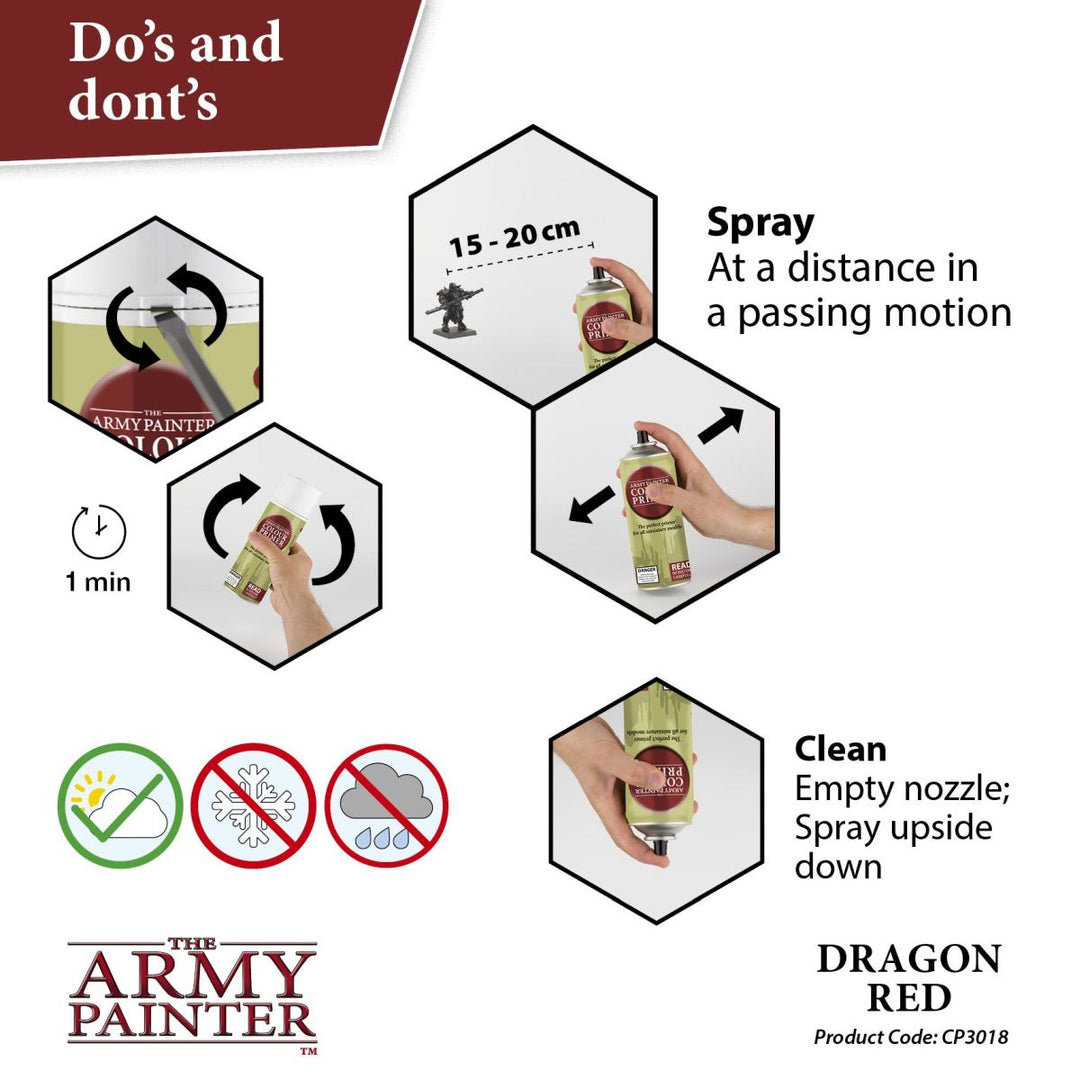 Colour Primer Dragon Red (400ml)