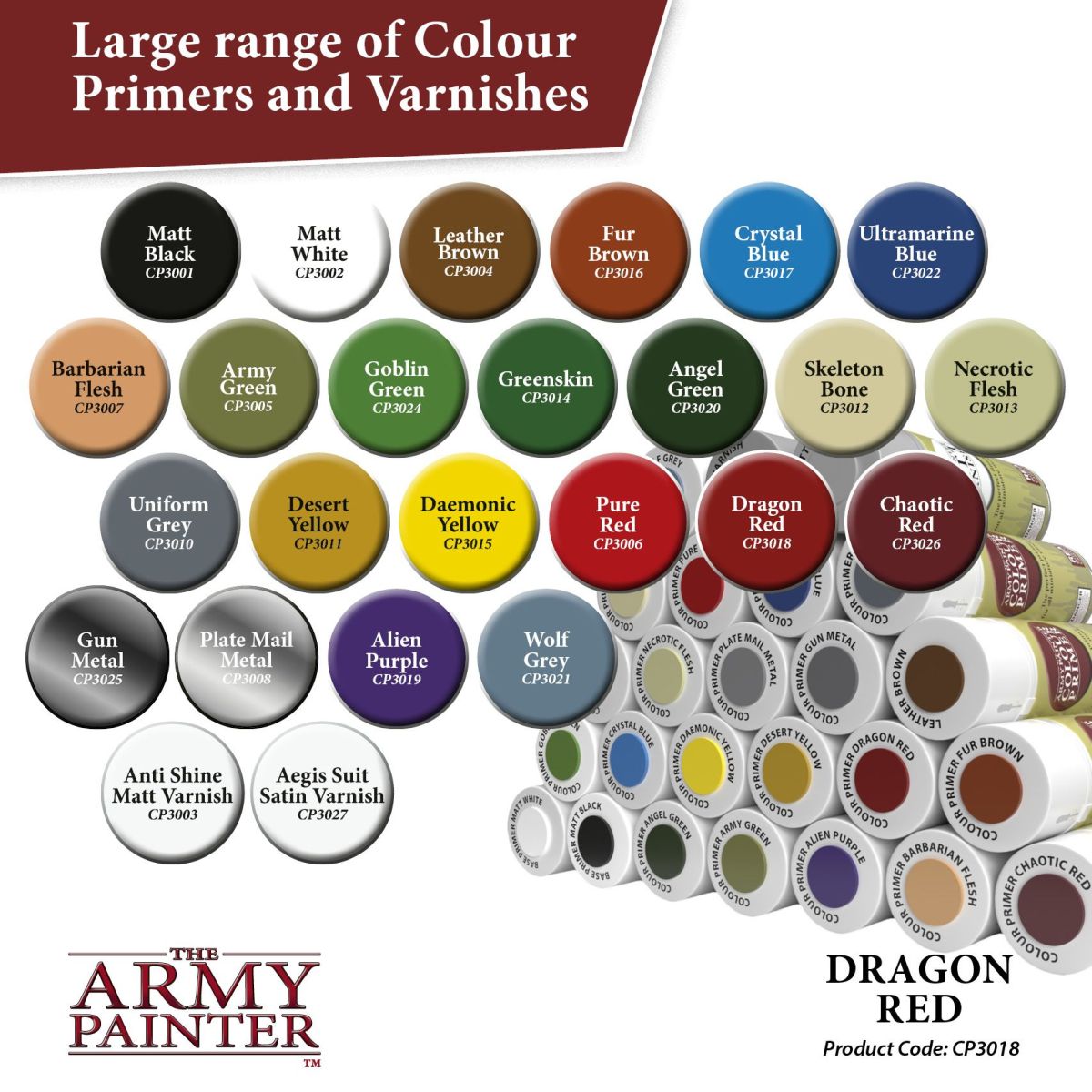 Colour Primer Dragon Red (400ml)