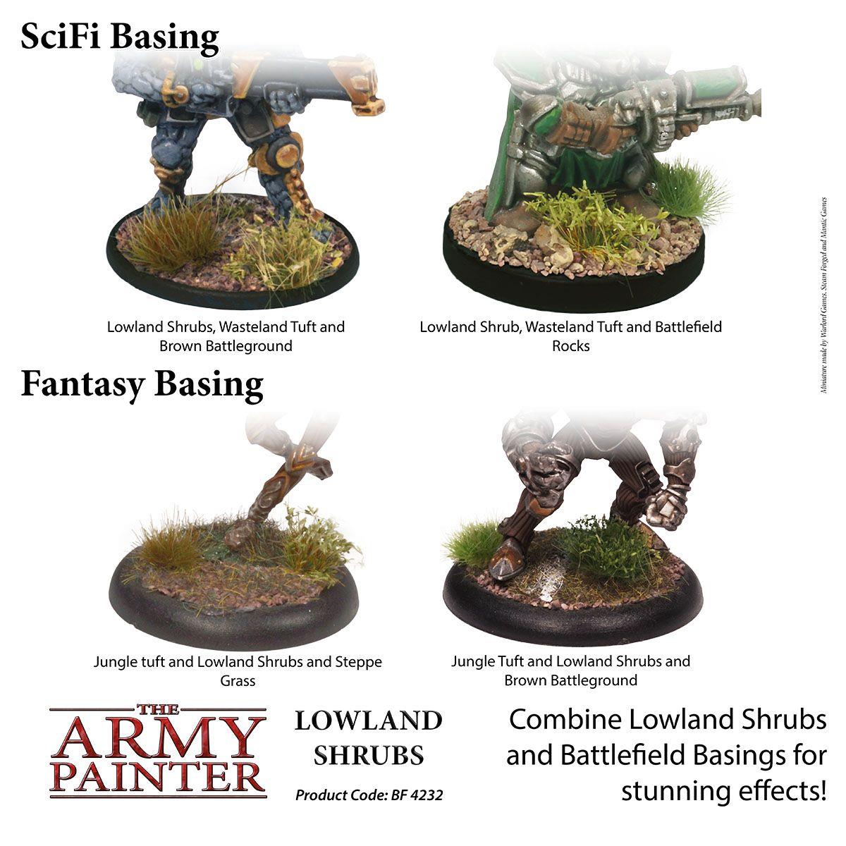 The Army Painter – Battlefields Lowland Shrubs Tuft – 77 Tufts