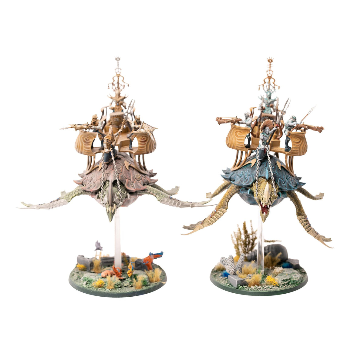 Idoneth Deepkin - bemalte Armee
