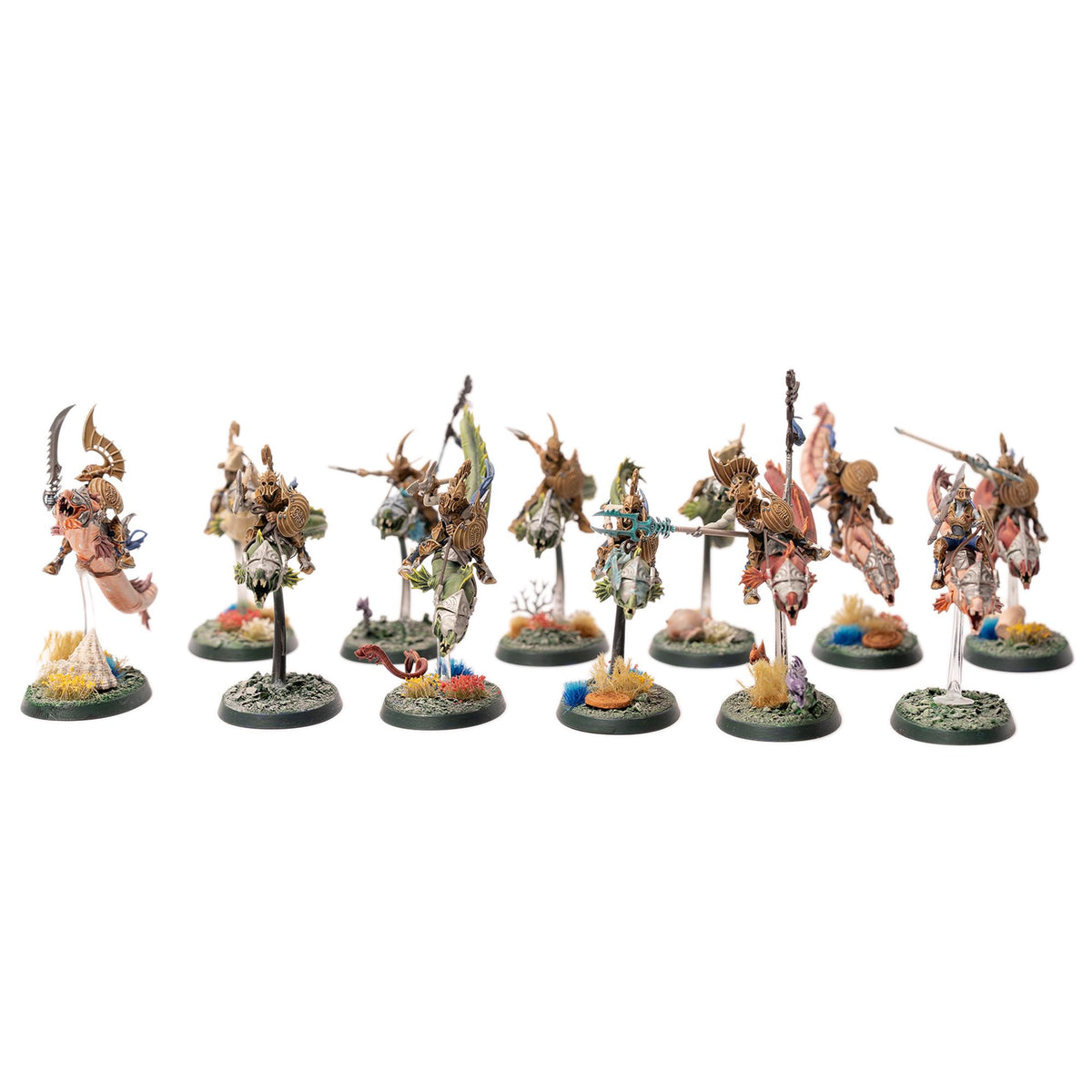 Idoneth Deepkin - bemalte Armee
