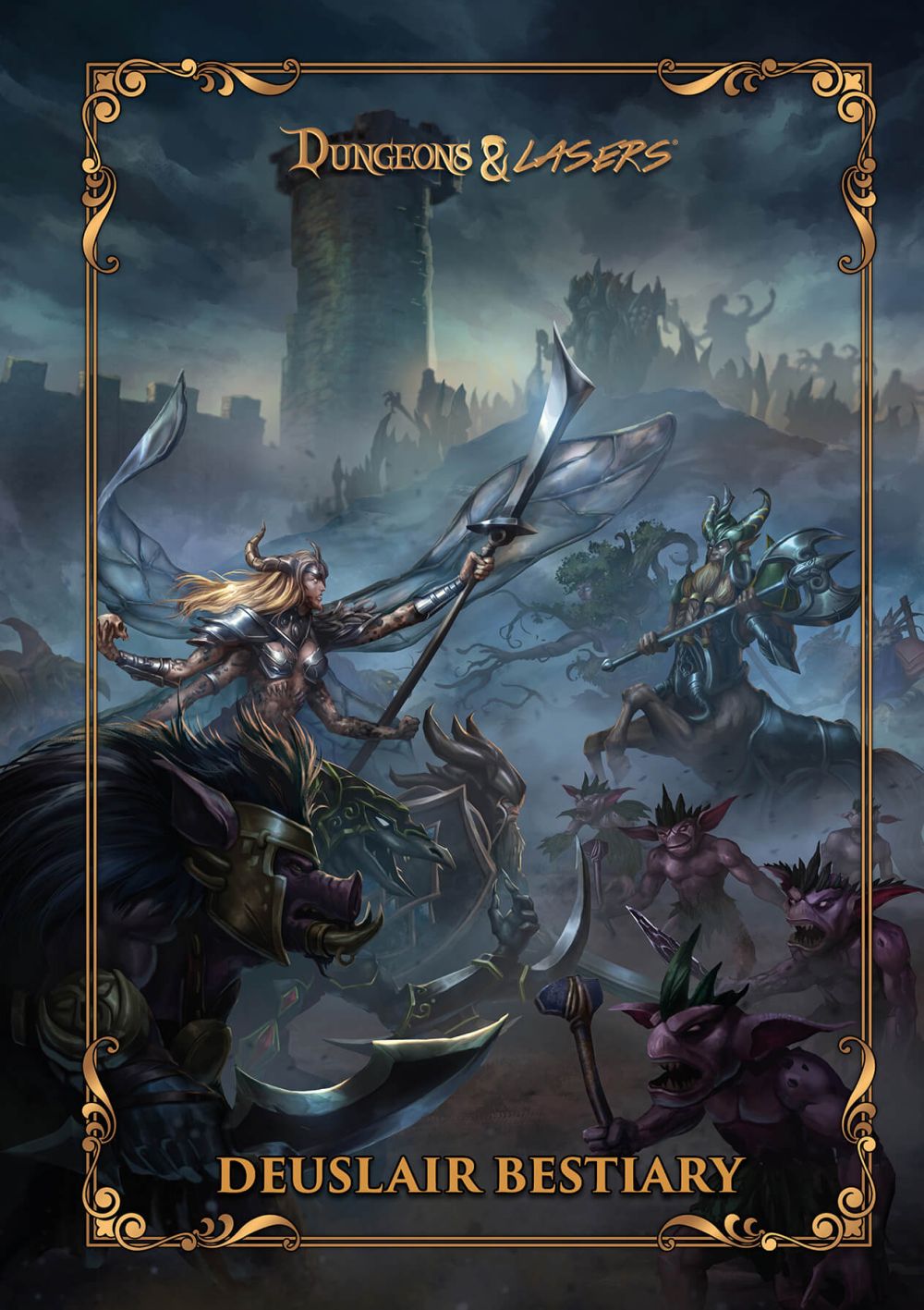 The World Of Deuslair: Bestiary Book (Englisch)