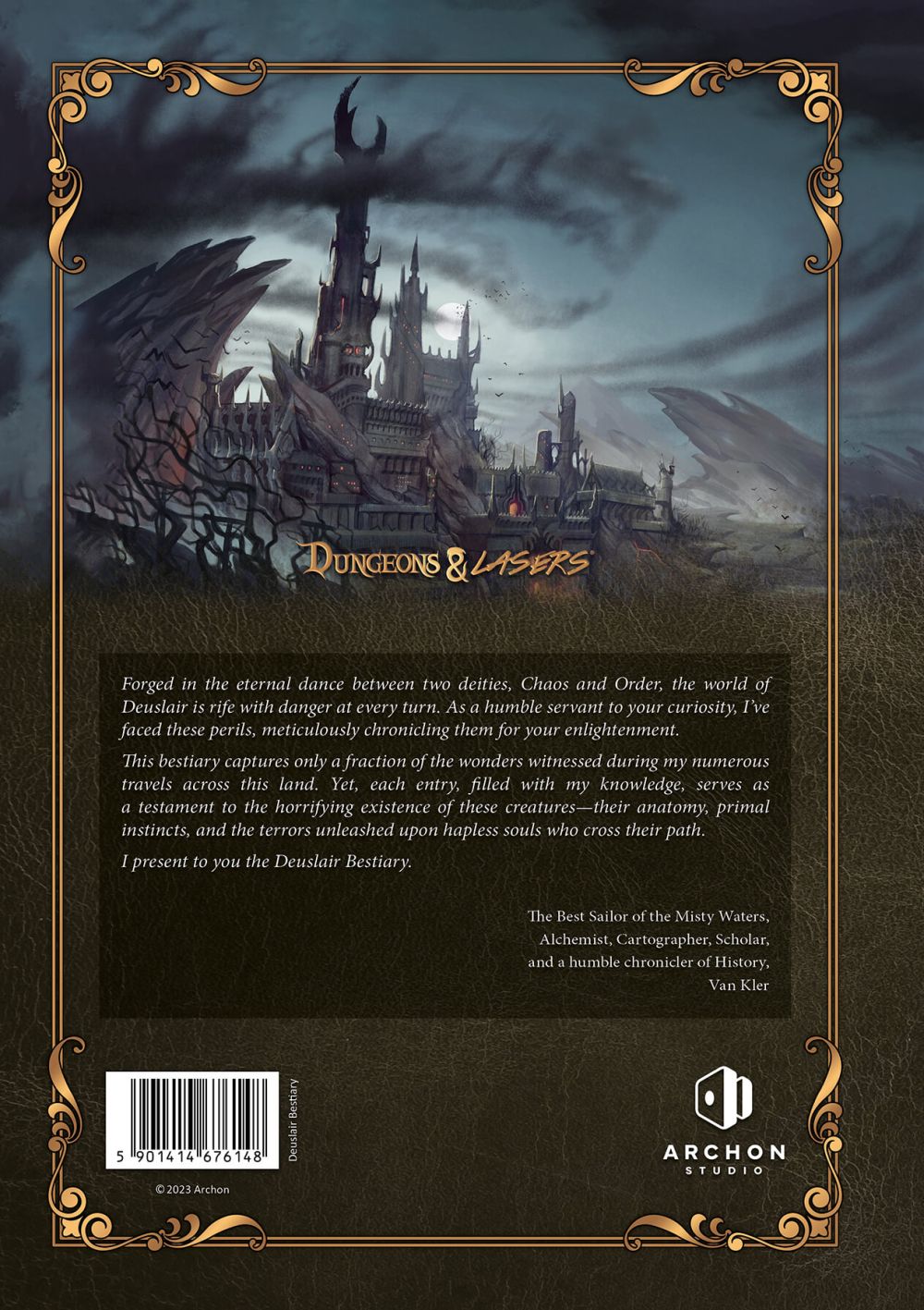 The World Of Deuslair: Bestiary Book (Englisch)