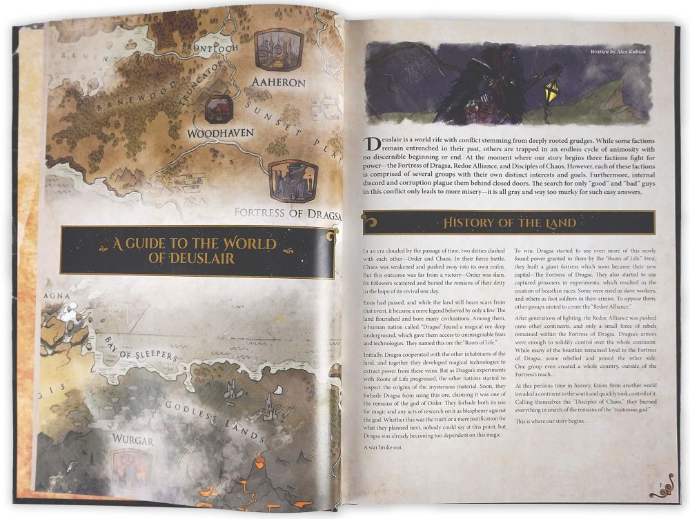 The World Of Deuslair: RPG Campaign (Englisch)