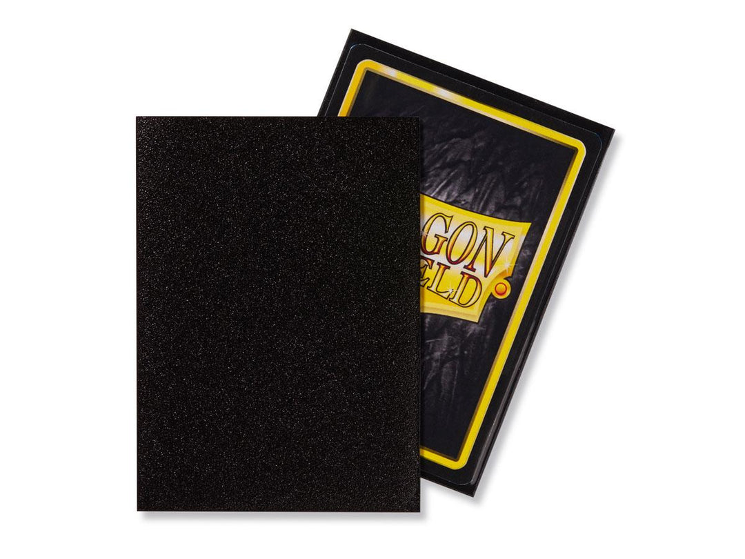 Dragon Shield – Matte Sleeves Jet – 100 Stück (Standardgröße)