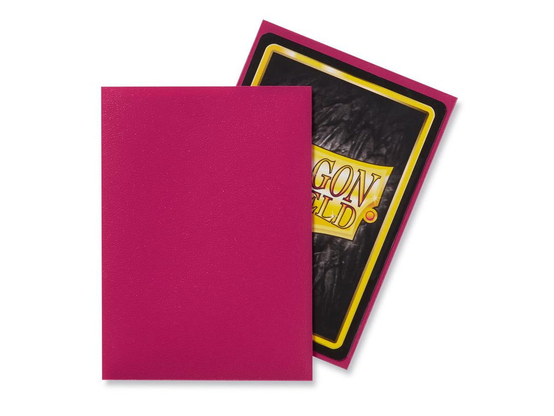 Dragon Shield – Matte Sleeves Magenta – 100 Stück (Standardgröße)