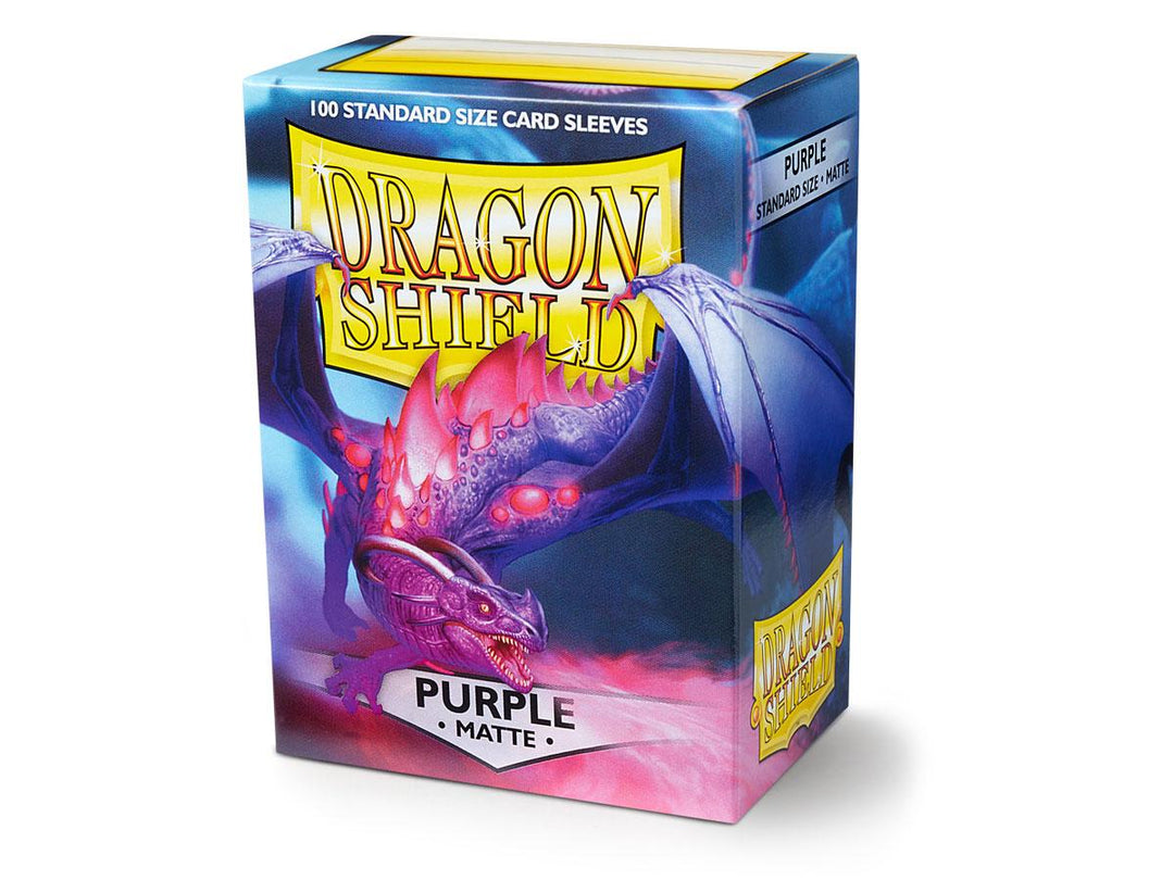 Dragon Shield – Matte Sleeves Purple – 100 Stück (Standardgröße)
