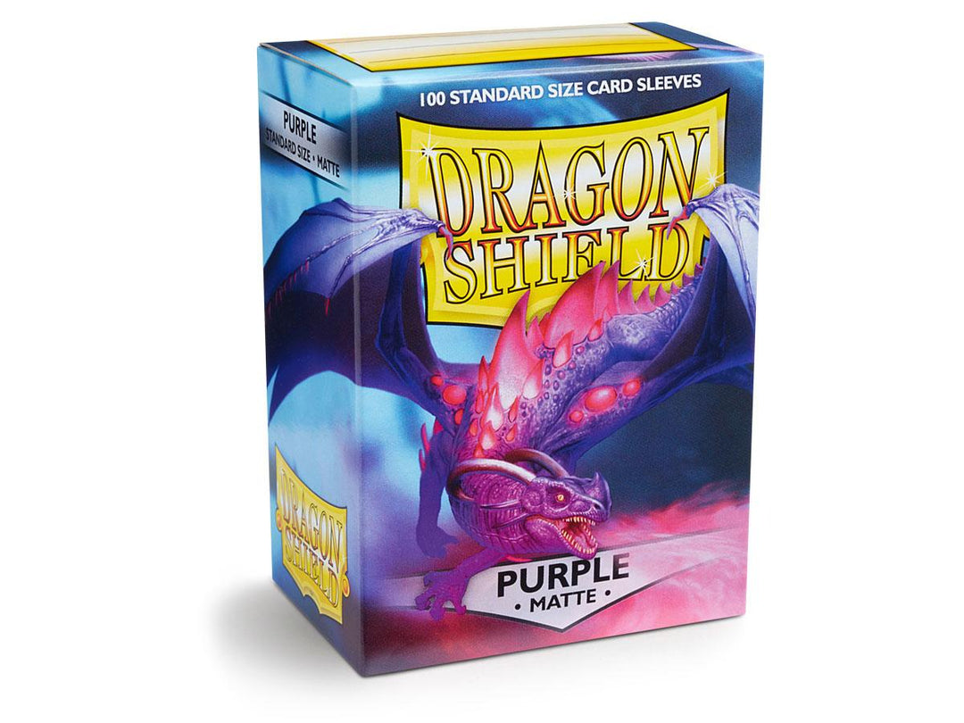 Dragon Shield – Matte Sleeves Purple – 100 Stück (Standardgröße)