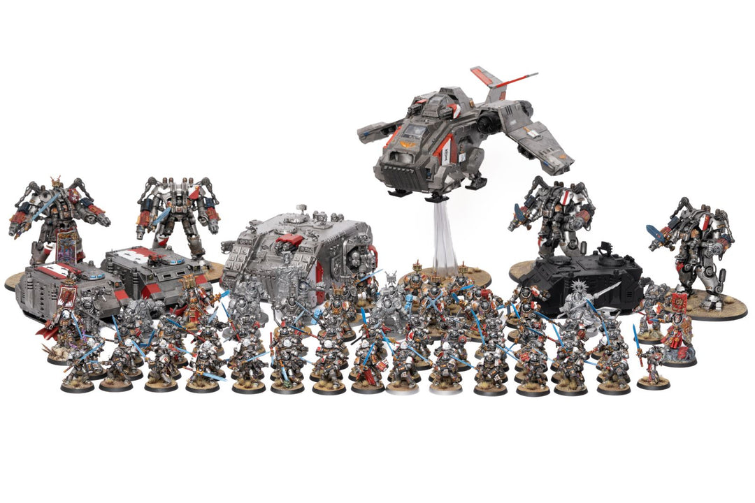 Grey Knights - bemalte Armee