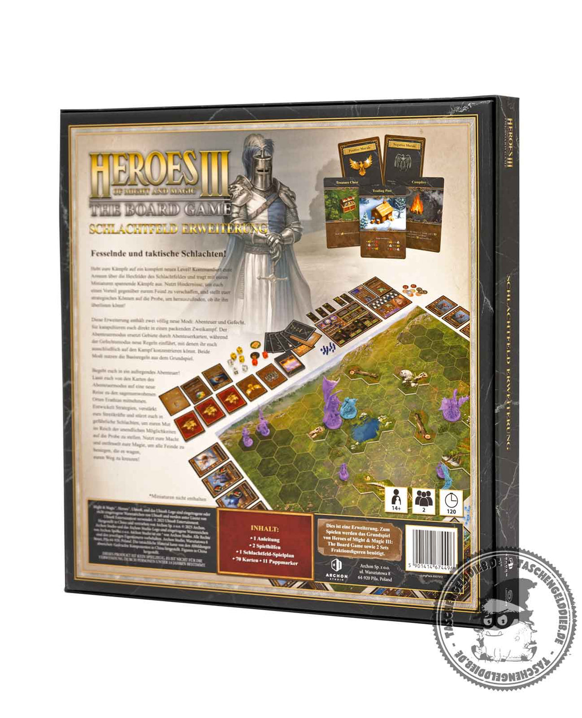 Heroes of Might & Magic III: Battlefield Expansion (German)