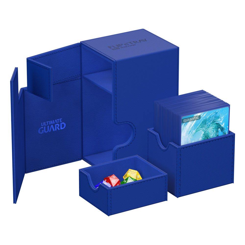 Ultimate Guard – Flip'n'Tray 80+ Xenoskin Monocolor Blue
