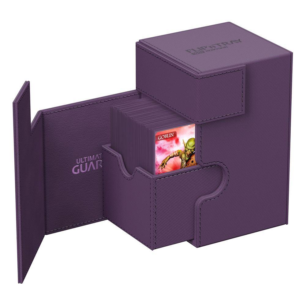 Ultimate Guard Twin Flip'n'Tray 100+ XenoSkin Monocolor Violet