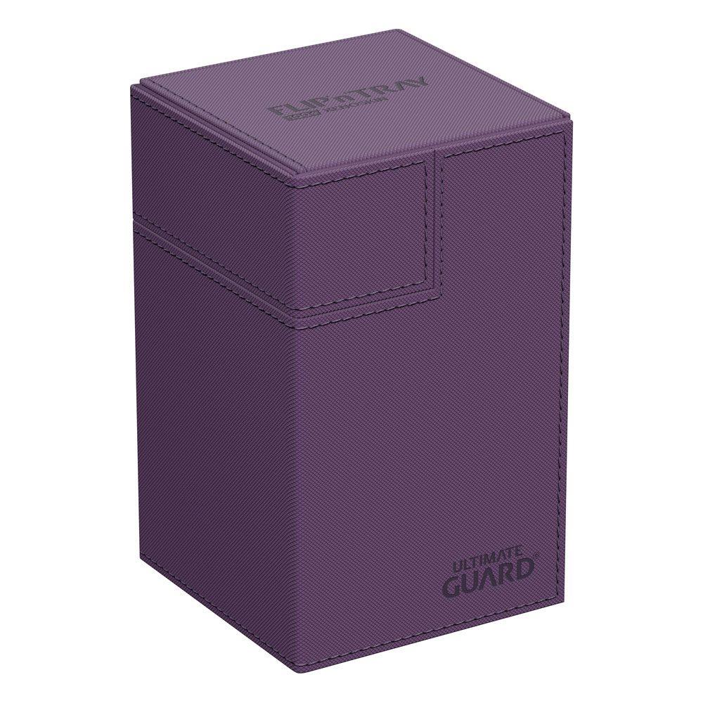 Ultimate Guard Twin Flip'n'Tray 100+ XenoSkin Monocolor Violet
