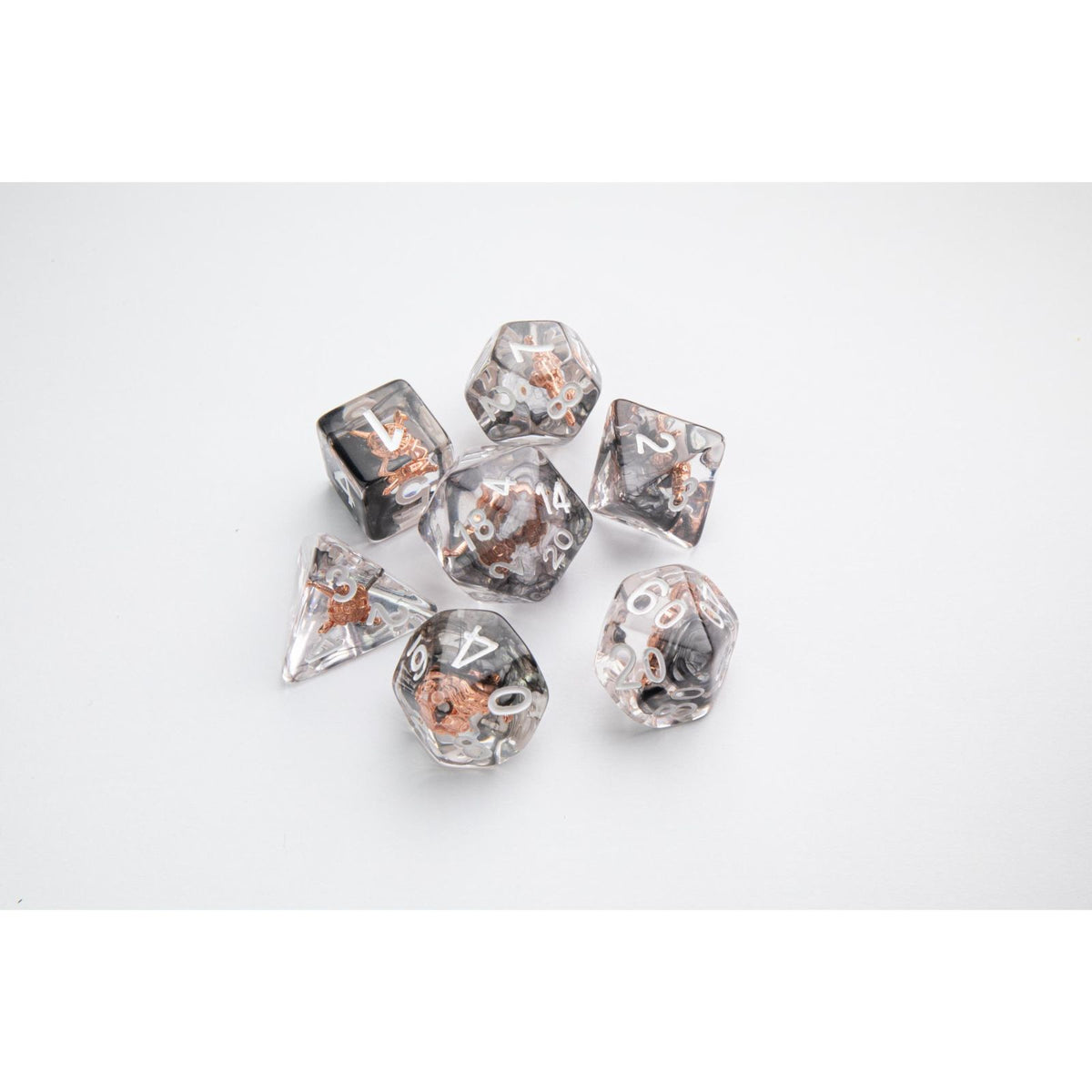 Embraced Series - Shield & Weapons - RPG Dice Set