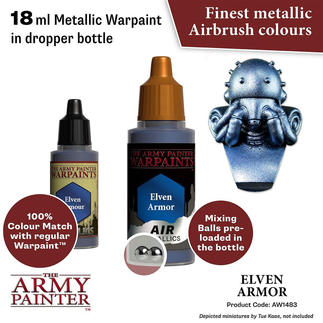 The Army Painter – Warpaints Air Metallics Elven Armor – 18 ml