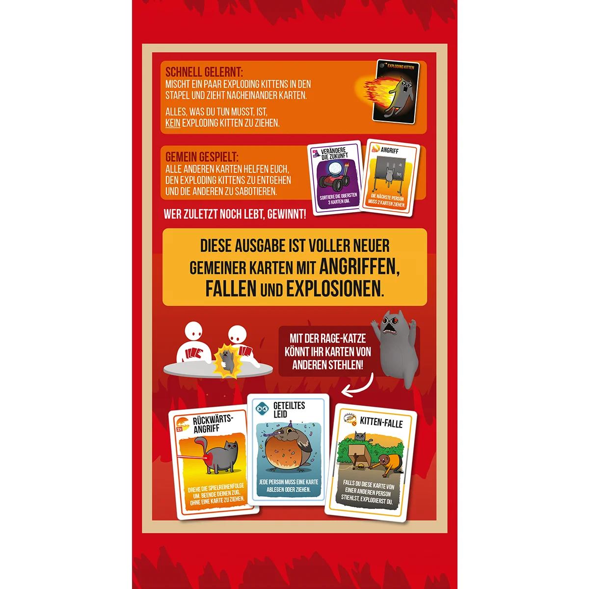 Exploding Kittens: Rage Mode