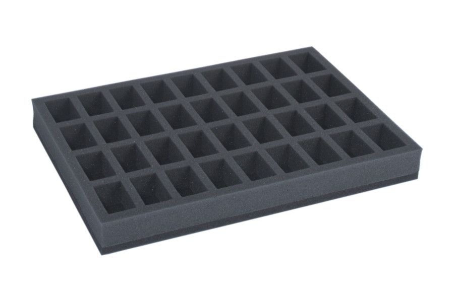 Standard Box für 36 Miniaturen auf 32mm Bases