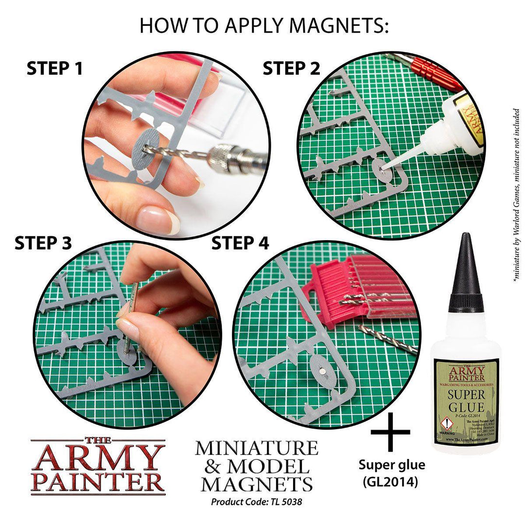 The Army Painter – Miniature & Model Magnets – 100 Magnete