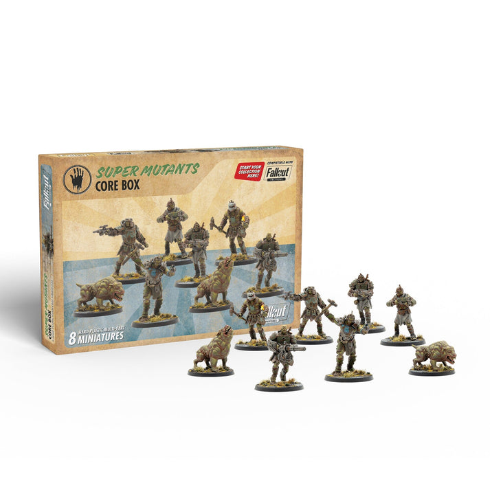 Fallout Miniatures: Super Mutants Core Box
