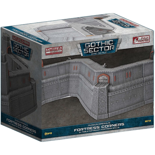 Mundus Imperialis Fortress: Corner (Epic Scale)