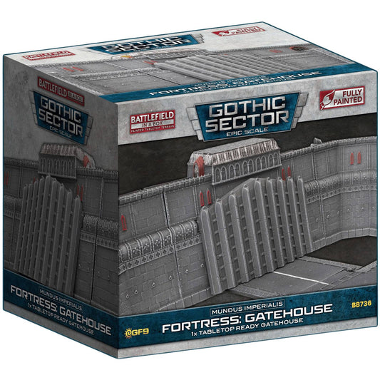 Mundus Imperialis Fortress: Gatehouse (Epic Scale)