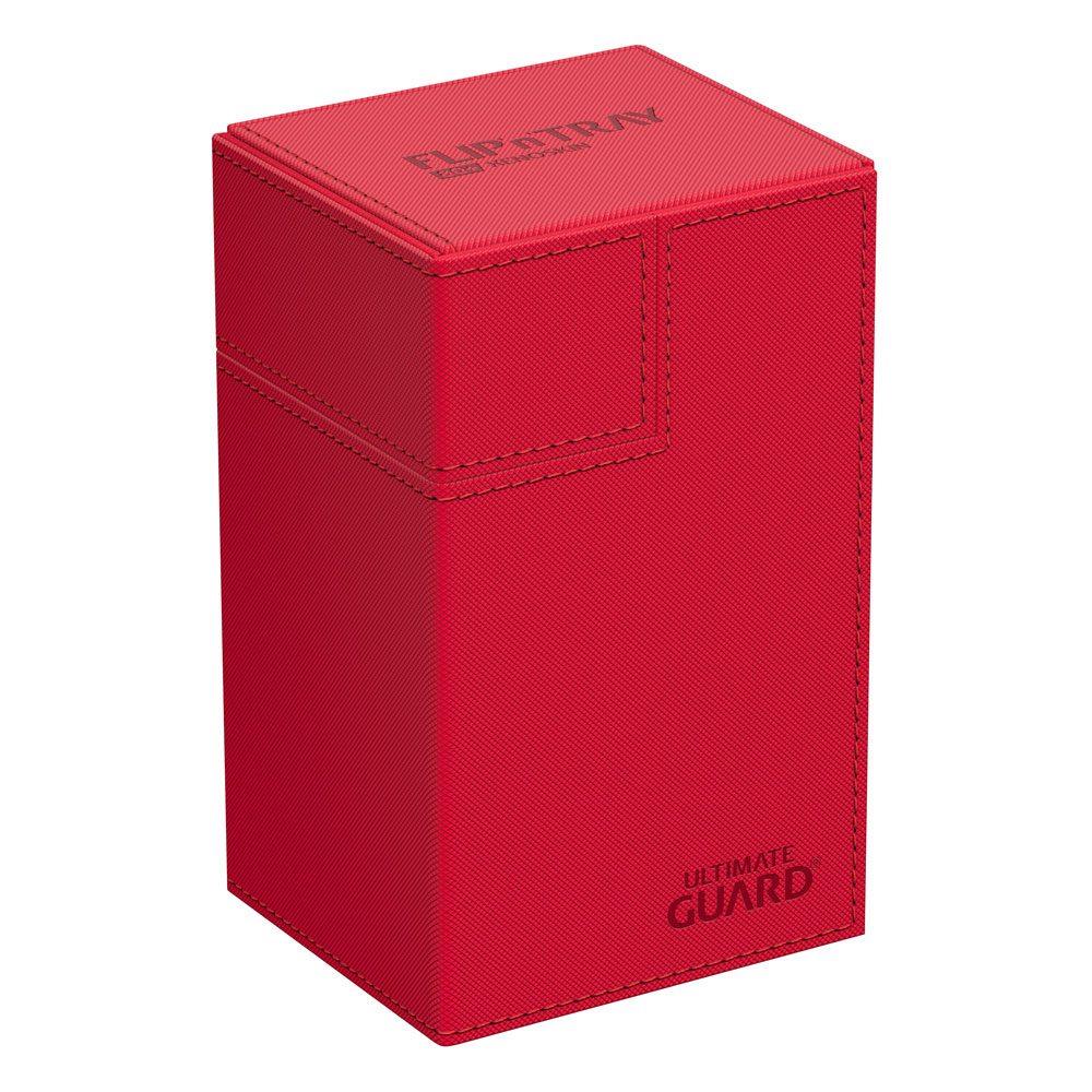 Ultimate Guard – Flip'n'Tray 80+ Xenoskin Monocolor Red
