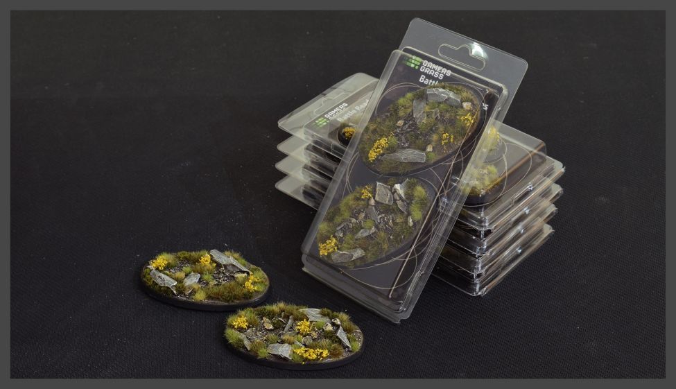 Highland Bases Oval 90mm (x2)