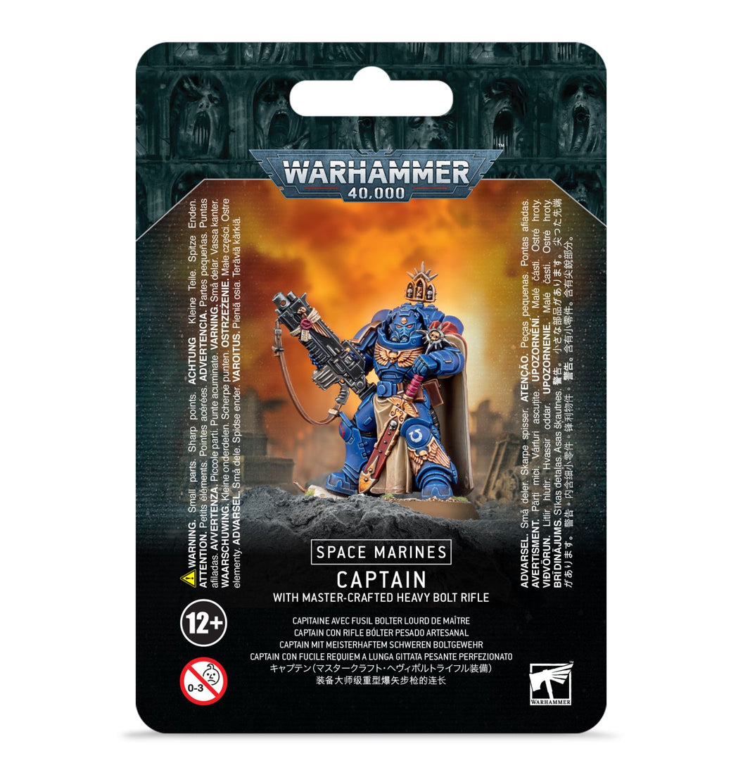 Primaris Captain mit Meisterhaftem Schweren Boltgewehr