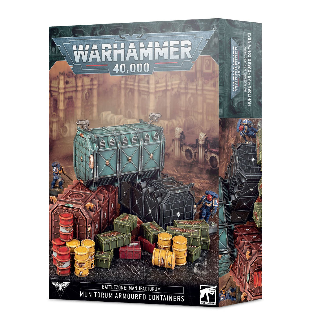 Armoured Munitorum Containers
