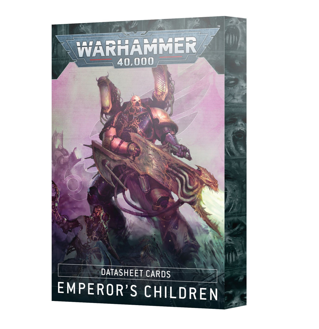 Games Workshop – Datasheet Cards: Emperor's Children – Englisch
