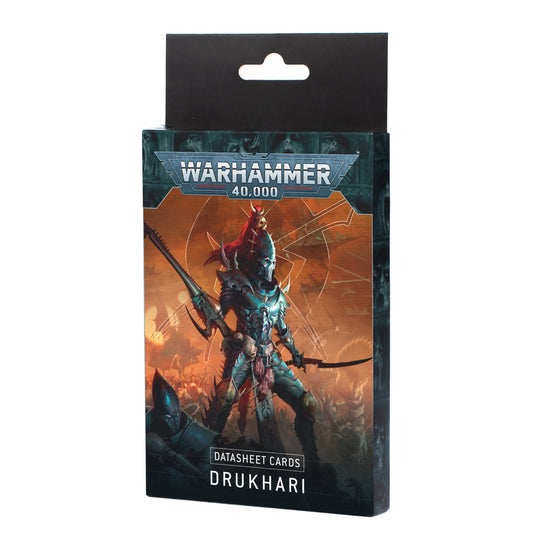 Datasheet Cards: Drukhari (Englisch)