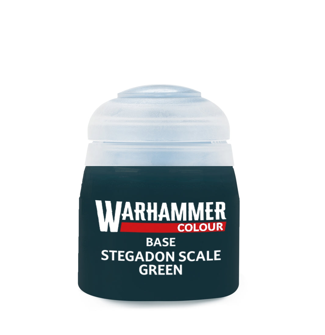 Games Workshop – Warhammer Colour Base Stegadon Scale Green – 12 ml
