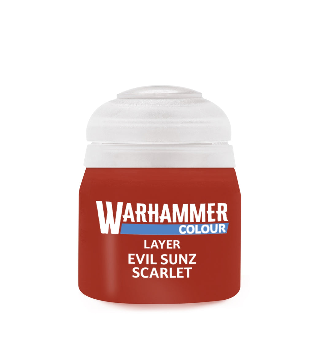Games Workshop – Citadel Layer Evil Sunz Scarlet – 12 ml