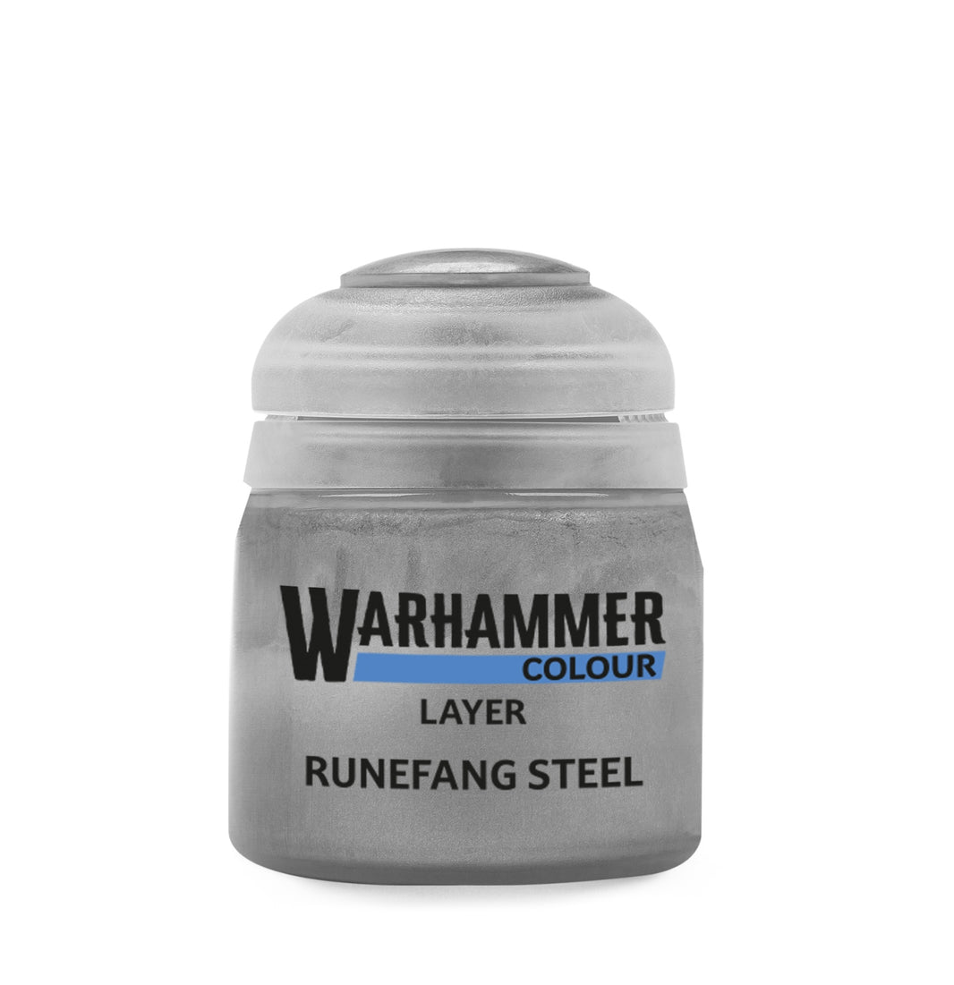 Games Workshop – Warhammer Colour Layer Runefang Steel – 12 ml