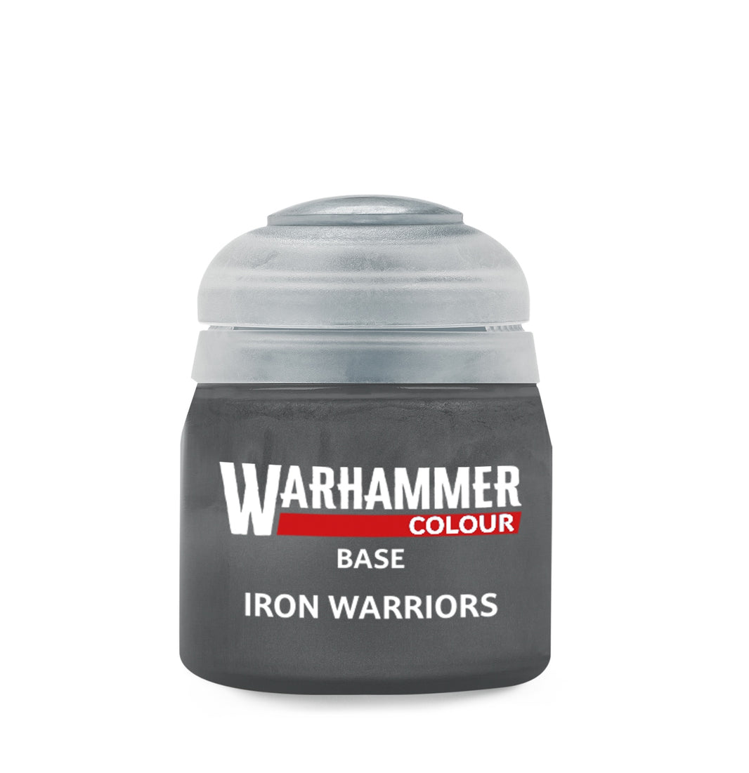 Games Workshop – Warhammer Colour Base Iron Warriors – 12 ml
