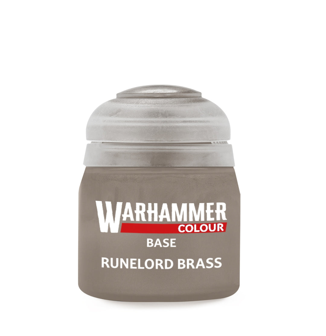 Games Workshop – Warhammer Colour Base Runelord Brass – 12 ml